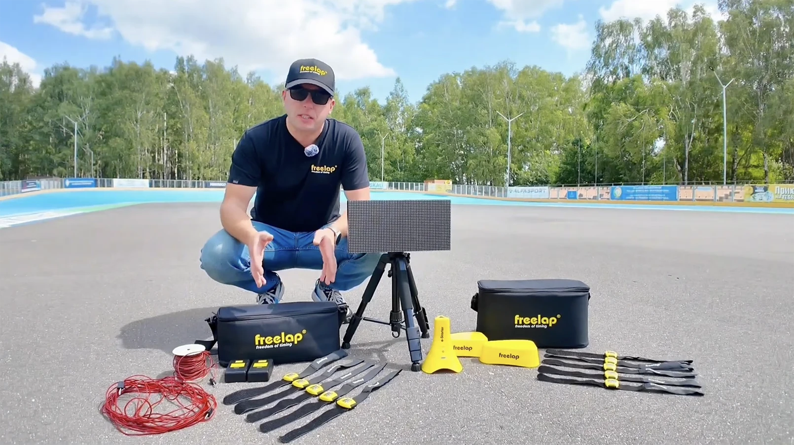 Configurer ma Tx Full Track Freelap