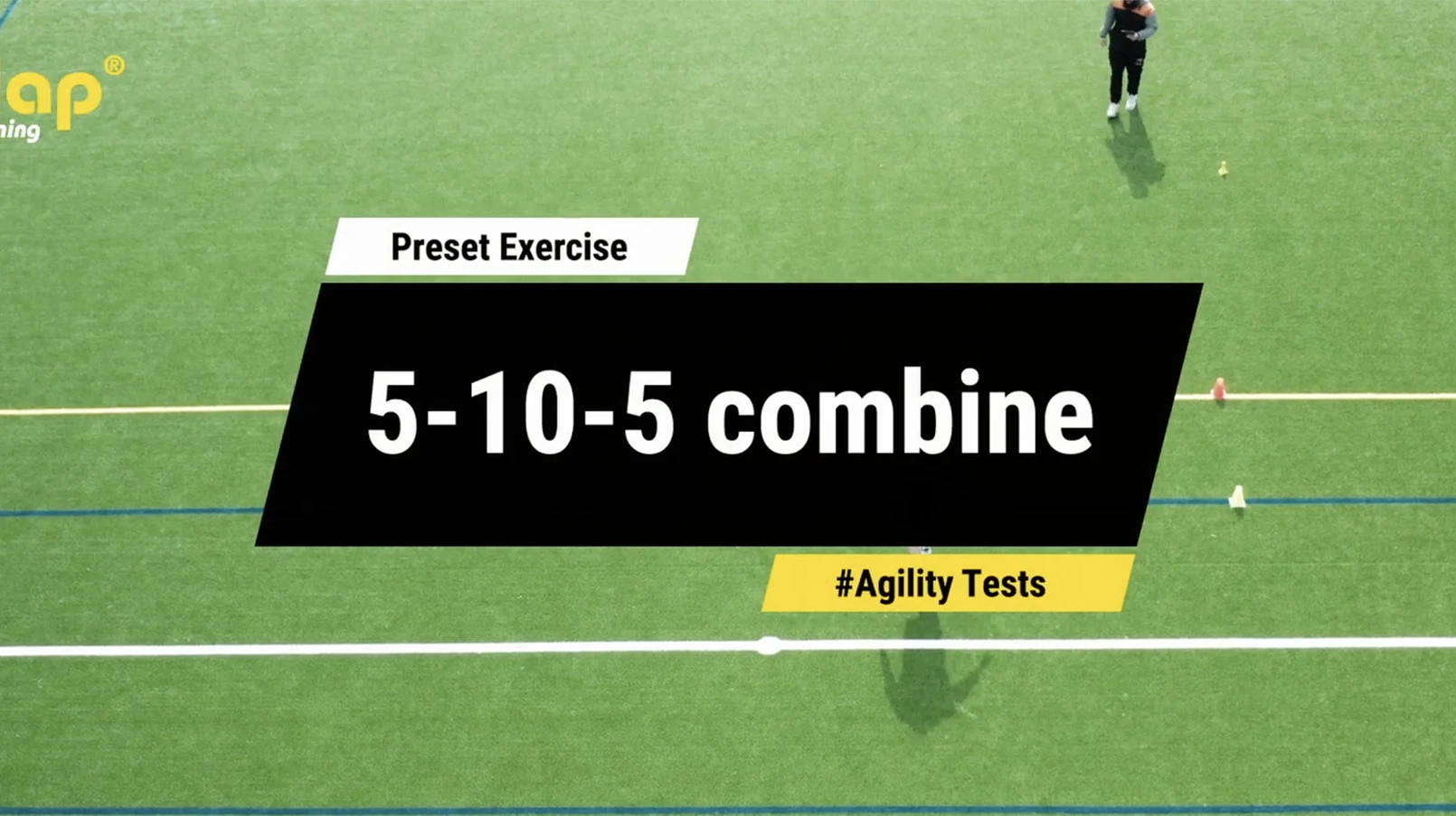 Configurer un 5-10-5 combine Football américain Freelap