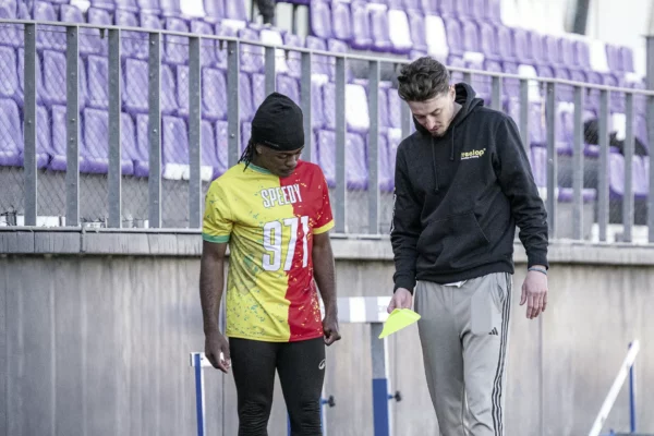 100 athlètes contre 1 sprinteuse