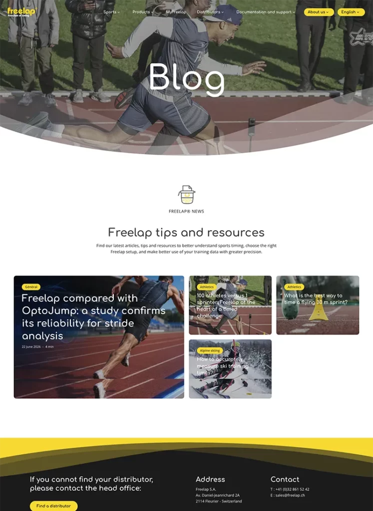 Freelap-site_internet_2026-Creavolution-blog Web site Freelap 2026