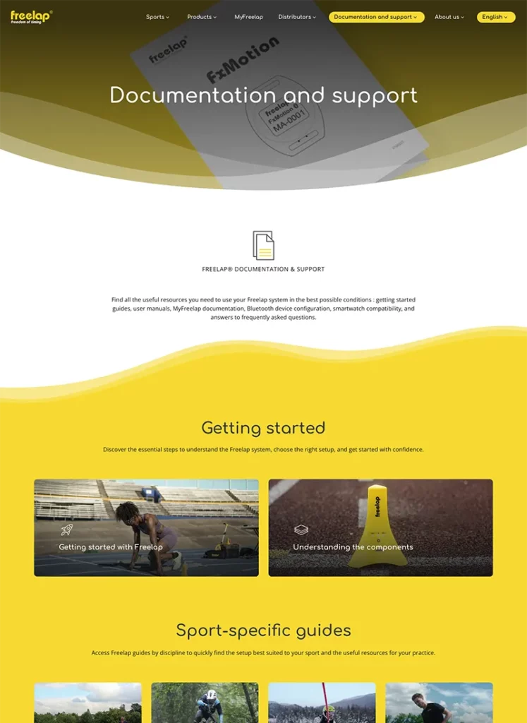 Freelap-site_internet_2026-Creavolution-documentation Web site Freelap 2026