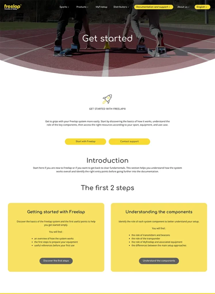 Freelap-site_internet_2026-Creavolution-getstarted Web site Freelap 2026