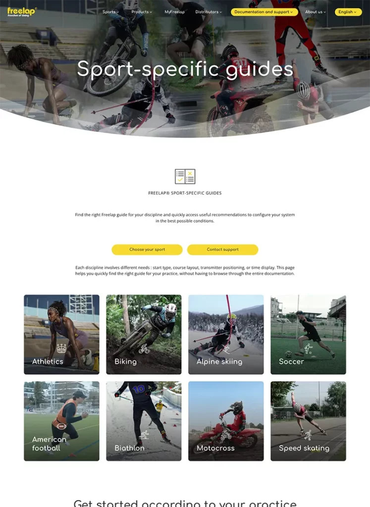 Freelap-site_internet_2026-Creavolution-sportguide Web site Freelap 2026